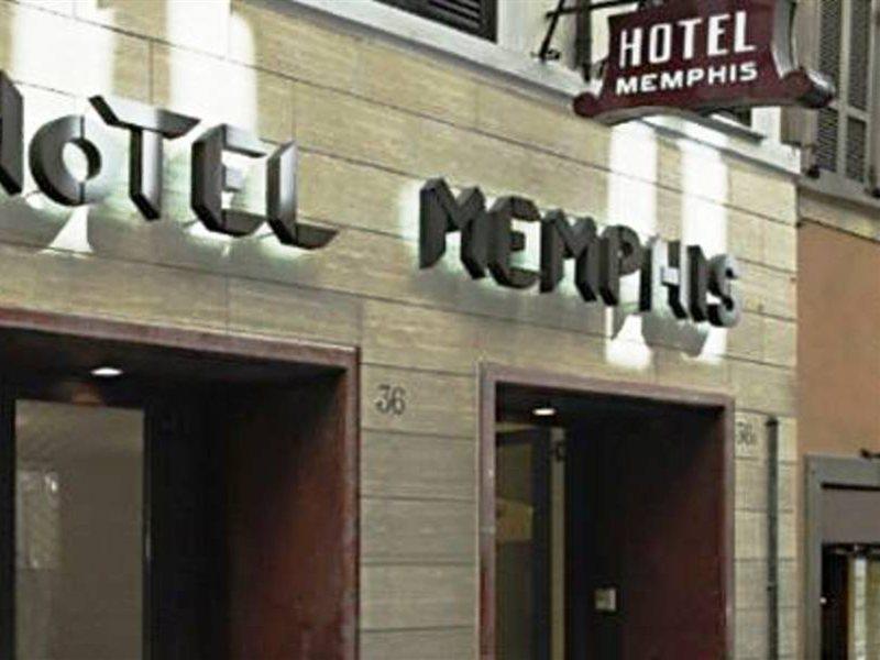 Hotel Memphis Roma Eksteriør bilde